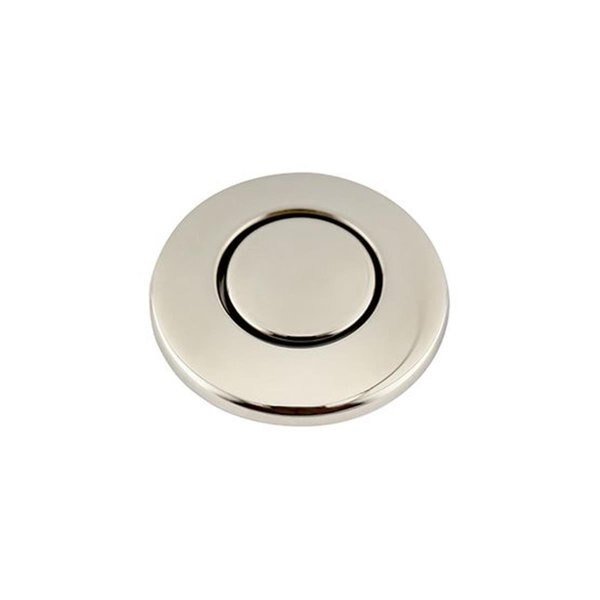 InSinkErator STC-PN Sink Top Switch Push Button in Polished Nickel, In-Sink-Erator, Mfr#: STC-PN